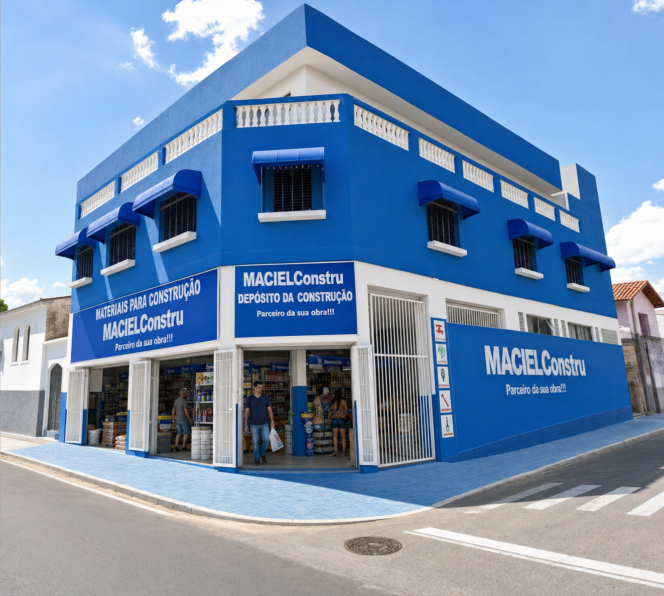 Fachada da Macielconstru Unidade II — Rio Acima