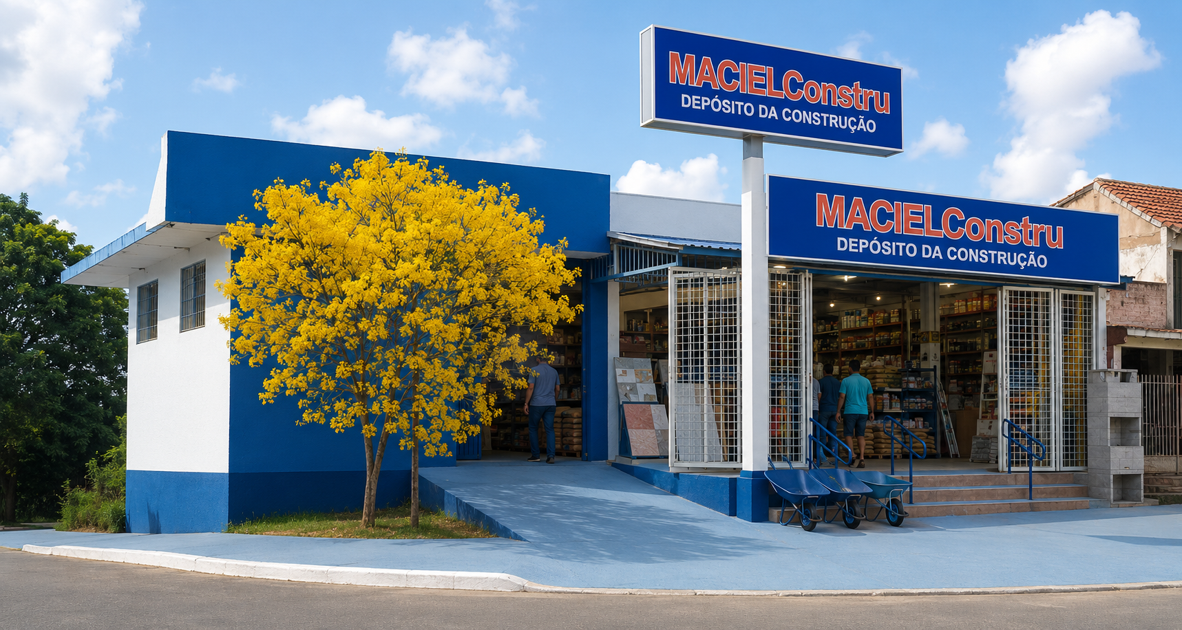 Fachada da Macielconstru Unidade III — Vale do Sol
